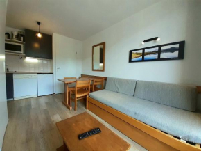 Appartement cosy au cœur de Plagne Soleil, accès direct pistes, 5 pers, balcon, casier à ski - FR-1-351-132